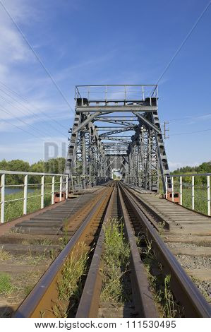 Railway Bridge Across The River.