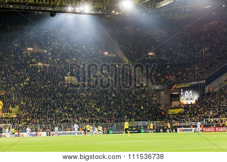 Uefa Europa League Match Between Borussia Dortmund Vs Paok