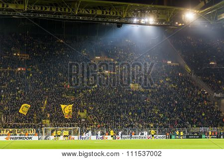 Uefa Europa League Match Between Borussia Dortmund Vs Paok