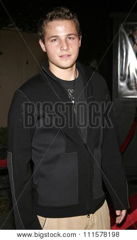 HOLLYWOOD, CA - DECEMBER 01, 2005: Shawn Pyfrom at the World premiere of 'Aeon Flux' at the Cinerama Dome in Hollywood, USA on December 1, 2005.