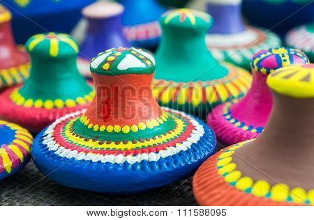 Pottery Vessel's Top Covers