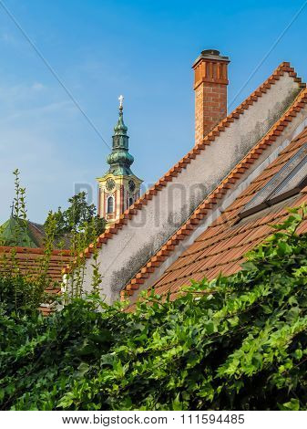 Roofs of the Szentendre, Hungary