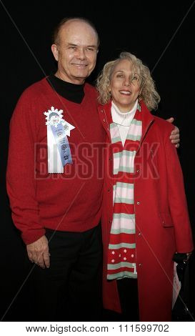 HOLLYWOOD, CALIFORNIA. November 27, 2005. Debra Jo Rupp and Kurtwood Smith attend the 2005 Hollywood Christmas Parade at the Hollywood Roosevelt Hotel in Hollywood, California United States.
