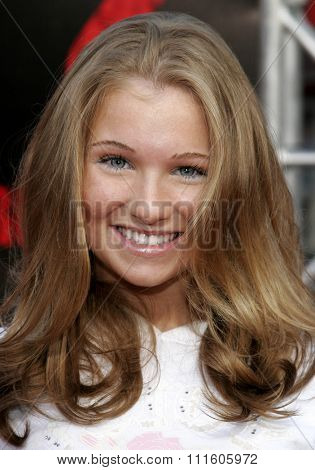 10/08/2006 - Buena Park - Ashley Rose Orr at the World Premiere of 