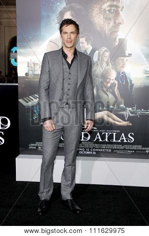 LOS ANGELES, CALIFORNIA - October 24, 2012. James D'Arcy at the Los Angeles premiere of 'Cloud Atlas' held at the Grauman's Chinese Theatre, Los Angeles.