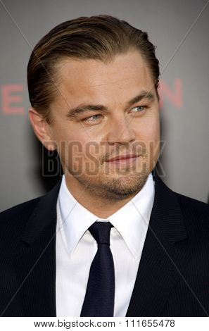 Leonardo DiCaprio at the Los Angeles Premiere of 