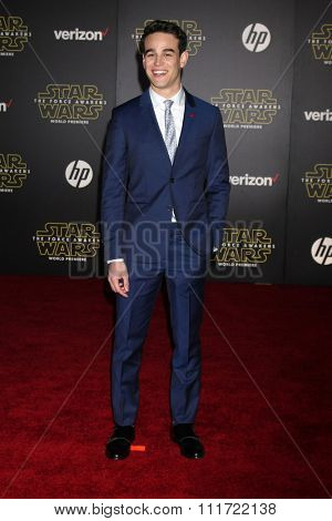 LOS ANGELES - DEC 14:  Alberto Rosende at the Star Wars: The Force Awakens World Premiere at the Hollywood & Highland on December 14, 2015 in Los Angeles, CA