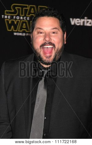 LOS ANGELES - DEC 14:  Greg Grunberg at the Star Wars: The Force Awakens World Premiere at the Hollywood & Highland on December 14, 2015 in Los Angeles, CA