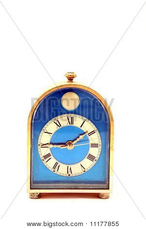 Vintage Clock, Antique, Front Perspective