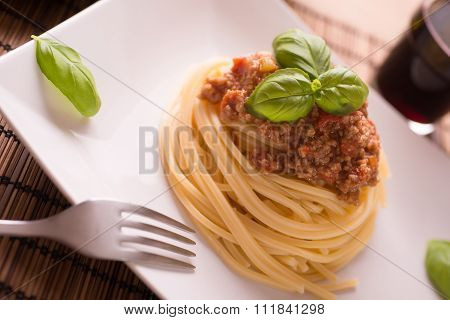 Spaghetti Bolognese Vegan