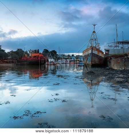 Dusk At Torpoint