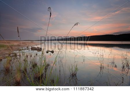 Lake Burralow After Sunset Australia