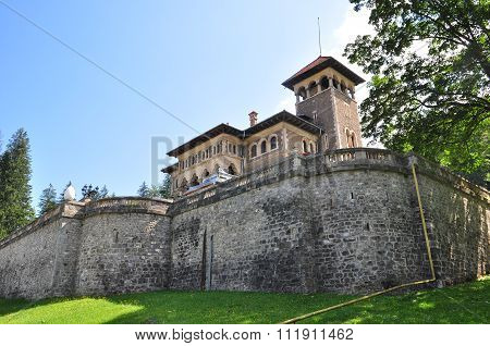 view of Cantacuzino Castle