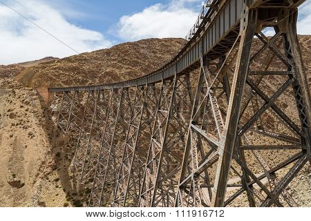 Polvorilla Viaduct in Argentina