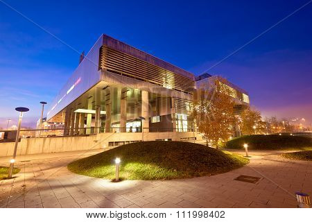 Museum Of Contemporary Art In Zagreb Exterior