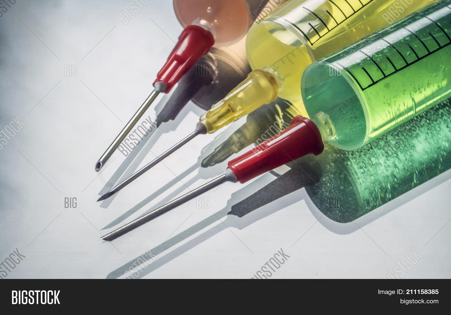 Several Types Syringes Image & Photo (Free Trial) Bigstock