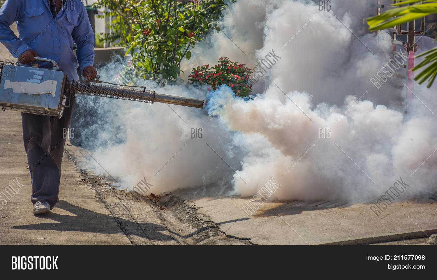 Fogging Ddt Spray Image & Photo (Free Trial) Bigstock