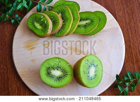 The kiwifruit on your table, full of vitamins and minerals