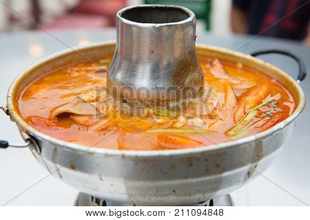 Red Tomyam Soup