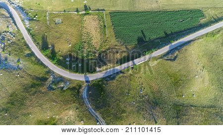 Limestone Karst Landscape On Durmitor - Montenegro