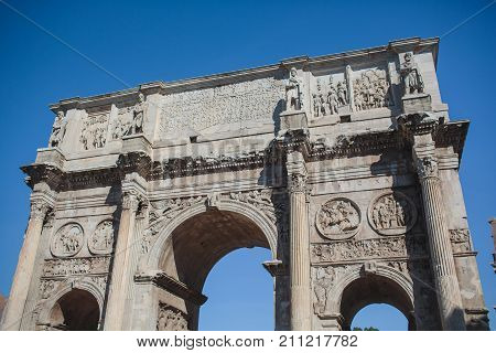 autumn Rome Colosseum Italy travel old tourism