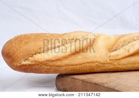 Fresh Baguette On Display