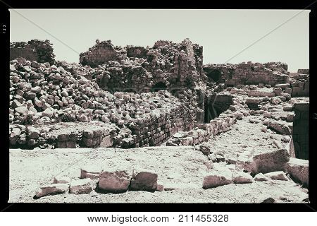 The Old Caste  And His Ruins In The Sky