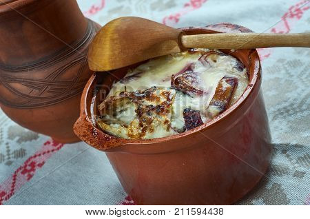 Lithuanian  Pike Baked In Ceramics