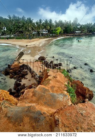 Mirissa Beach, From Parrot Rock Sri Lanka
