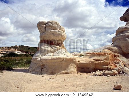 Paint Mines Interpretive Park at Calhan near Colorado Springs, Colorado