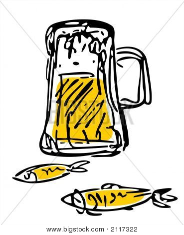 Birra e pesce