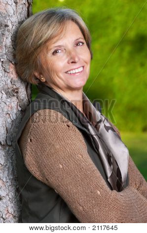 Smiling Mature Woman