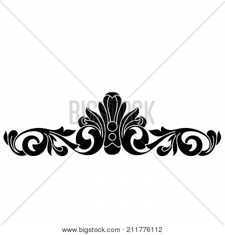 Golden vintage ornament, baroque ornament, scroll ornament, engraving ornament, border ornament, floral ornament, retro pattern, antique pattern, style acanthus pattern, foliage pattern, swirl pattern decorative pattern, filigree pattern. vector