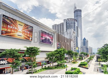 Electronics Stores At Huaqiang North Road, Shenzhen, China