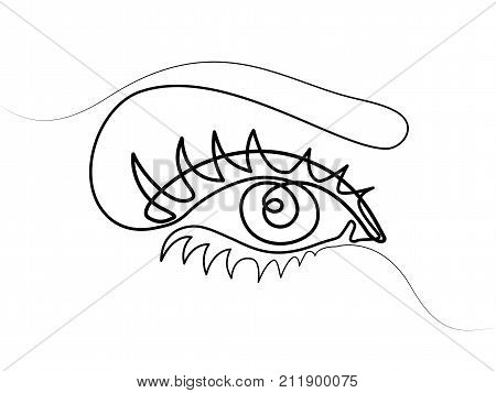 Woman Eye Make Up
