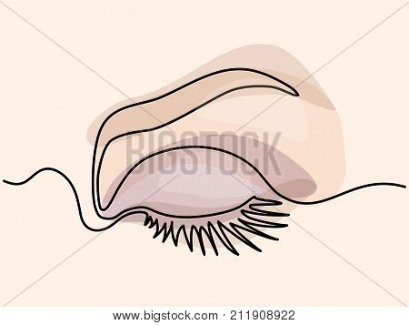 Woman Eye Make Up