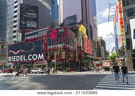 Manhattan, New York. Seventh Avenue.