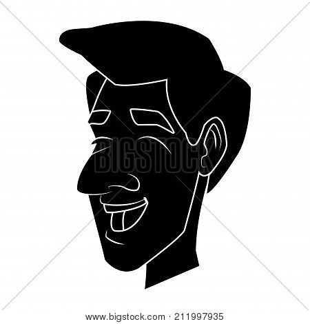 Adult Man Face Cartoon