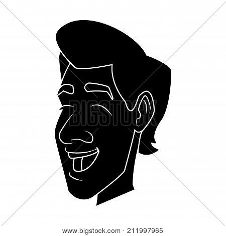 Adult Man Face Cartoon
