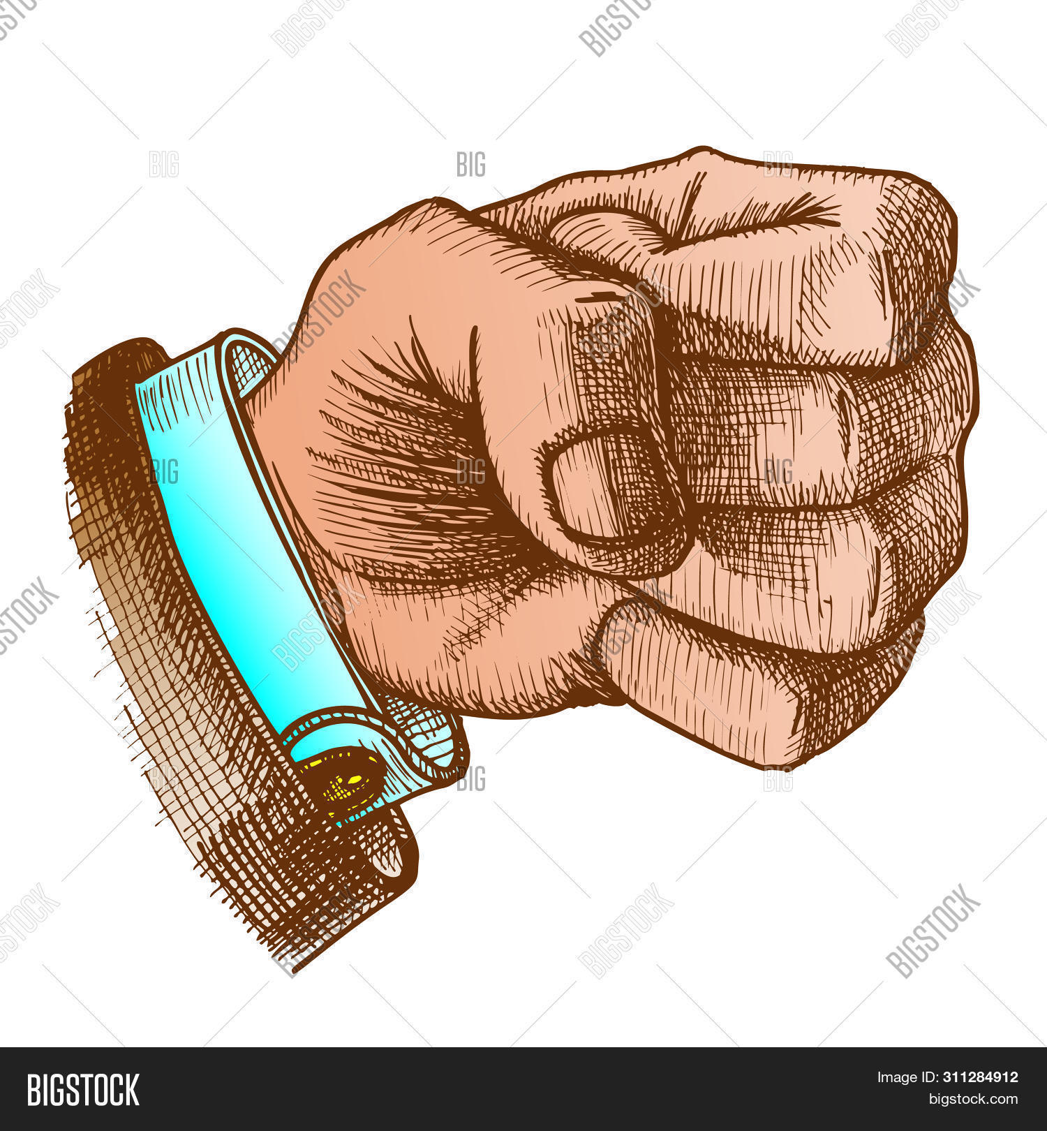 Make A Fist Telegraph