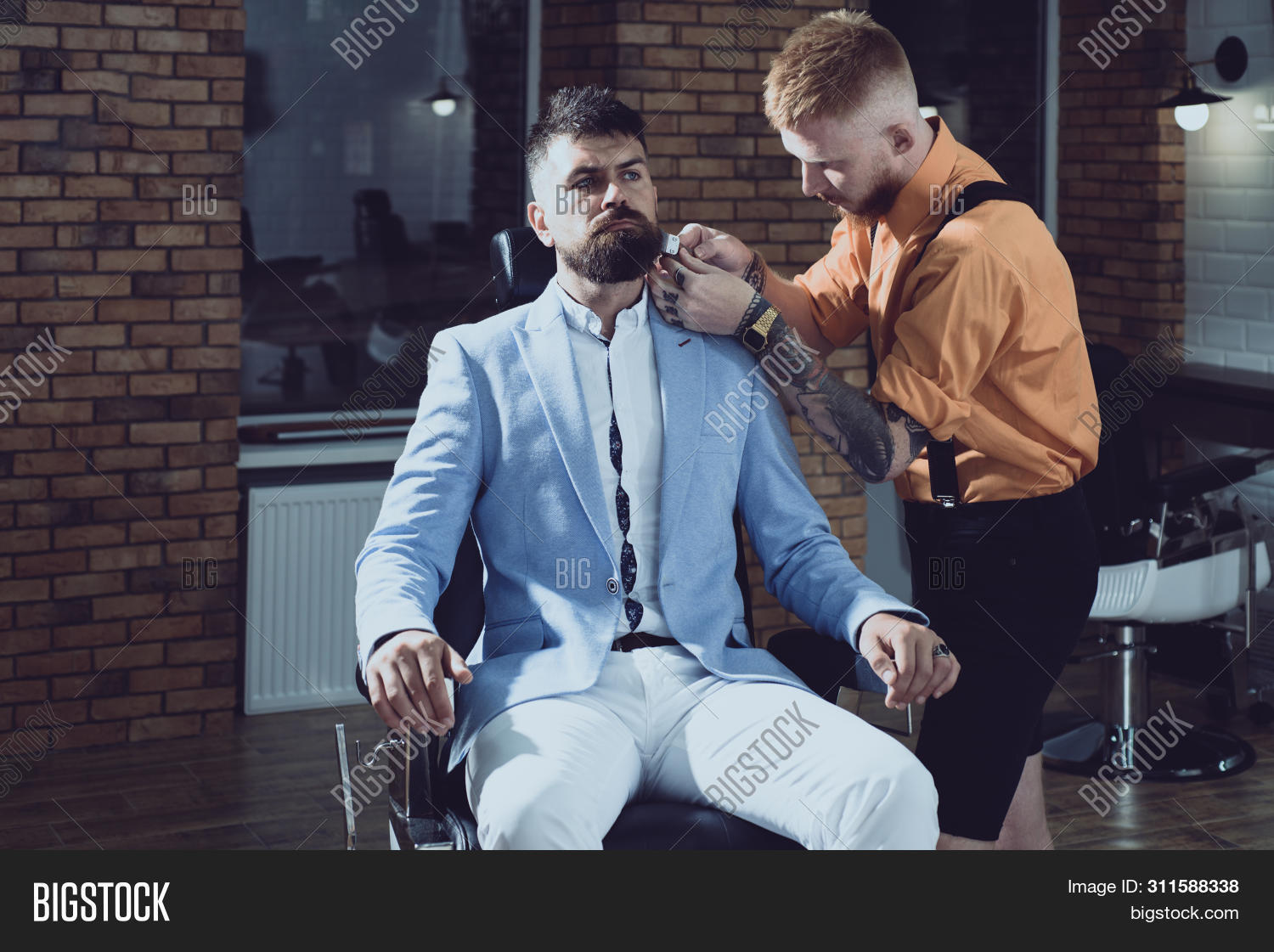 Hair Stylist Barber. Image & Photo (Free Trial) Bigstock