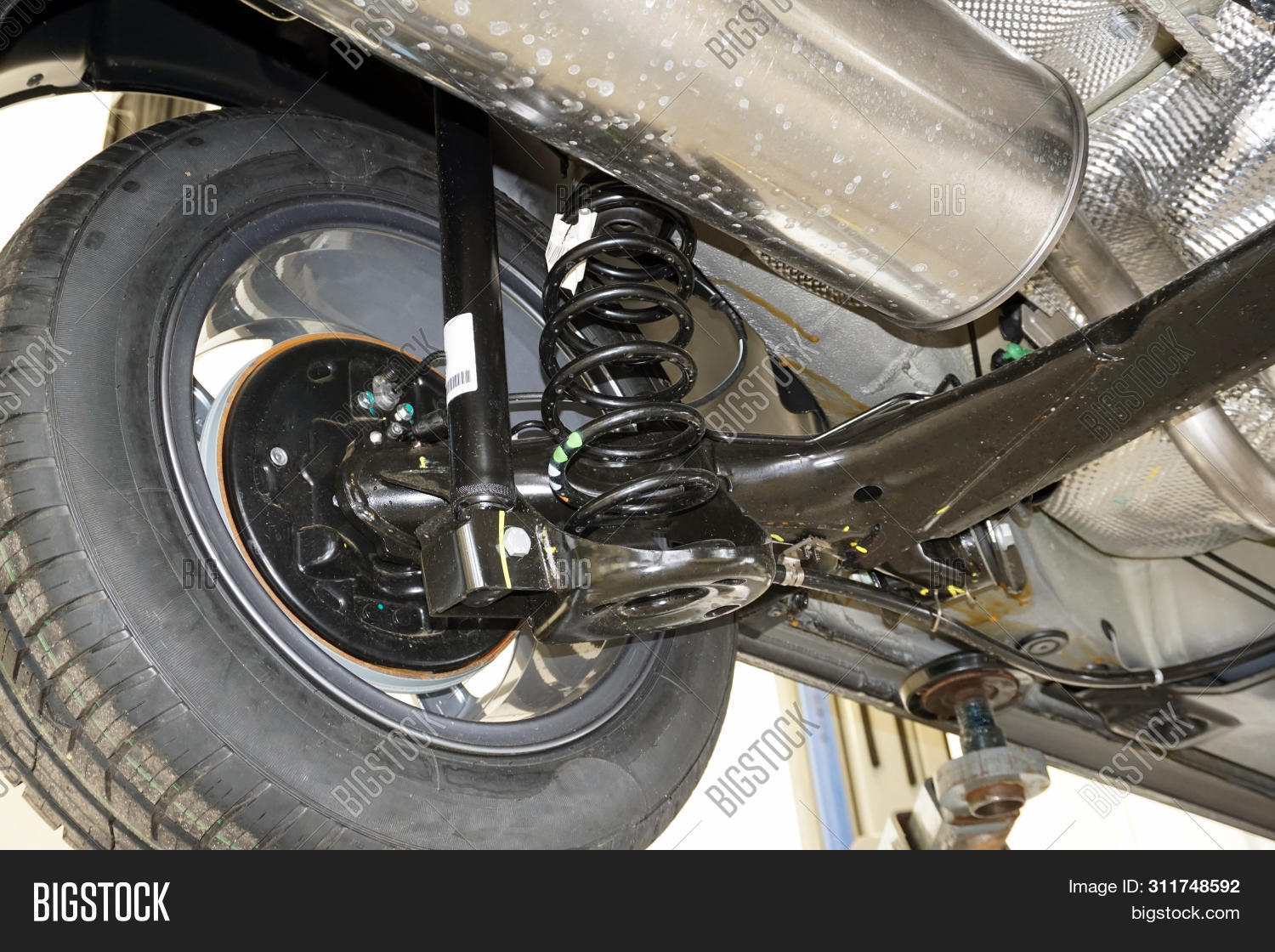 Rear Suspension Modern Image & Photo (Free Trial) Bigstock