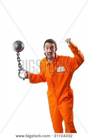 Rikos oranssi kaapu vankilassa
