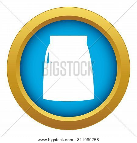 Hcl Solution Icon Blue Isolated On White Background For Any Design