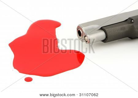 Pistola e sangue