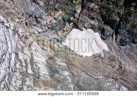 Caucasus Mountains On The Border Of Russia And Georgia. Chalaat Pass And Very Beautiful View Of The 
