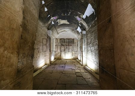 Room In Abydos Temple, Madfuna, Egypt