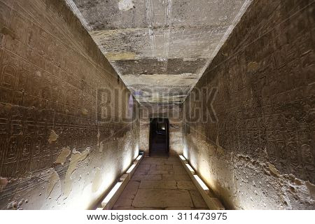 Room In Abydos Temple, Madfuna, Egypt