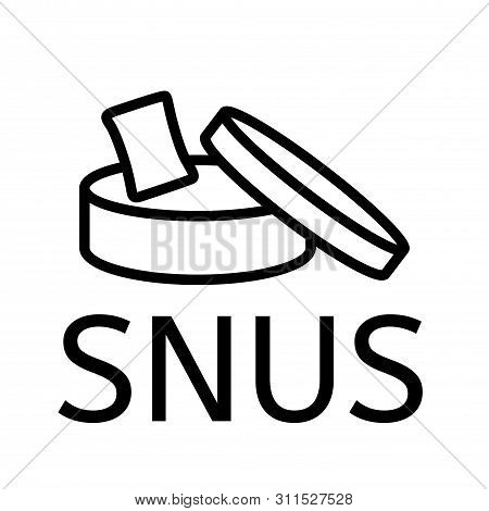 Vector Logo Of Snuff And Chewing Tobacco