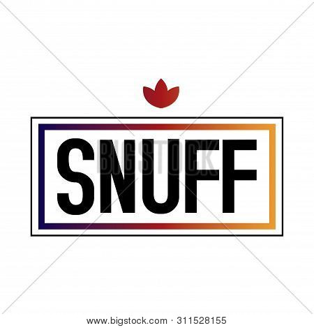 Vector Logo Of Snuff And Chewing Tobacco